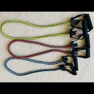 Heavy duty workout resistance strength bands